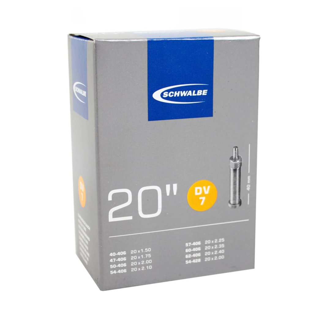 Schwalbe Tubo Interior DV7 20 polegadas 40 62-406 DV 40 mm