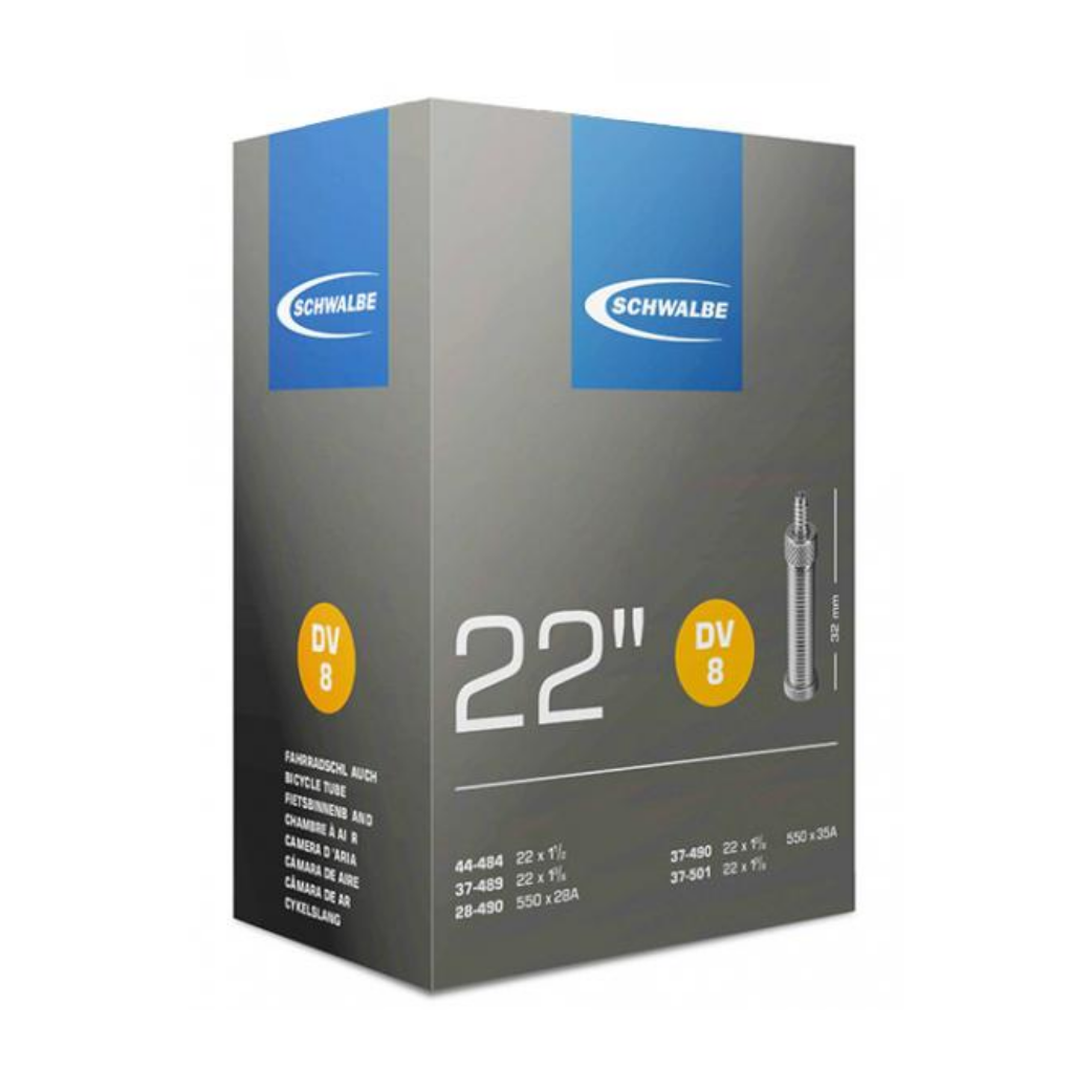 Schwalbe belső cső Dv8 22 x 1 3 8 (28 44-489 484) DV 32 mm