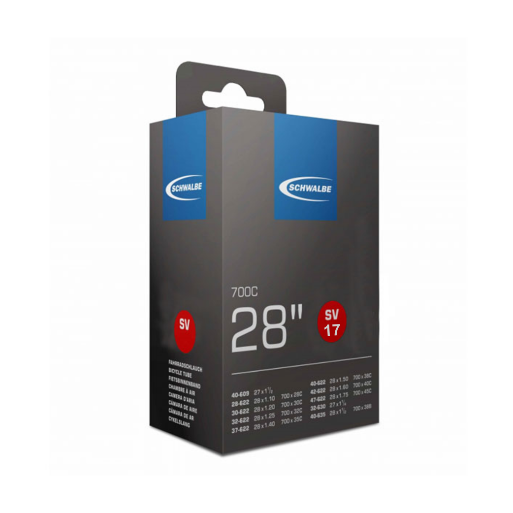 Schwalbe inner tube 27 28 x 1.10 1.75 (28 47-609 635) FV 60 mm