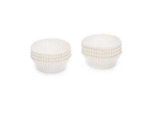 Patisse Papier-Cupcake-Tabletts 5 cm 200 Stück weiß