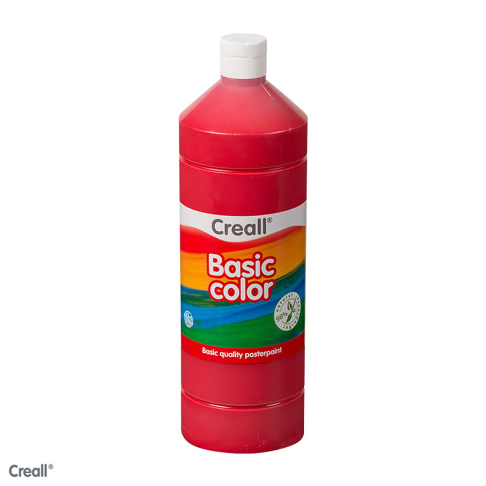 Poster paint red 500 ml
