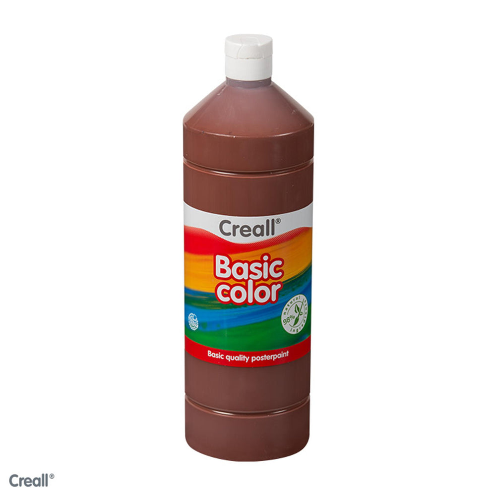 Creall gouache mørkebrun 500 ml