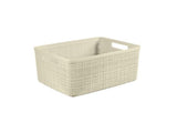 Panier en jute Curver 12 l blanc cassé