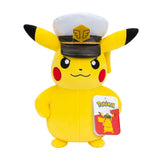 Jazwares Pokémon Kuscheltier Plüsch Kapitän Pikachu, 20cm
