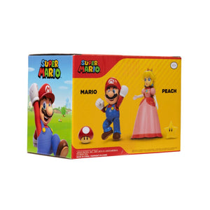 Super Mario figuras Mario e Peach
