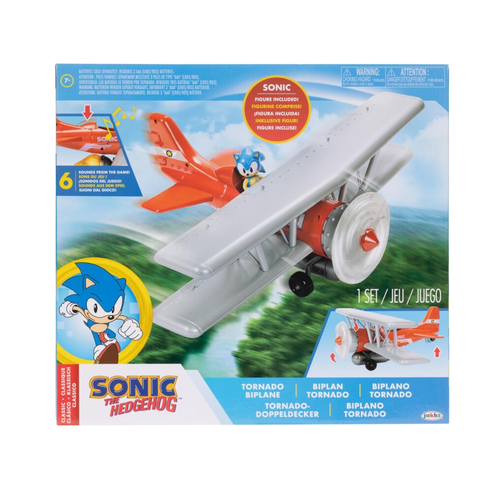 Other brands Sonic Tornado Biplane including 6.5 cm figure