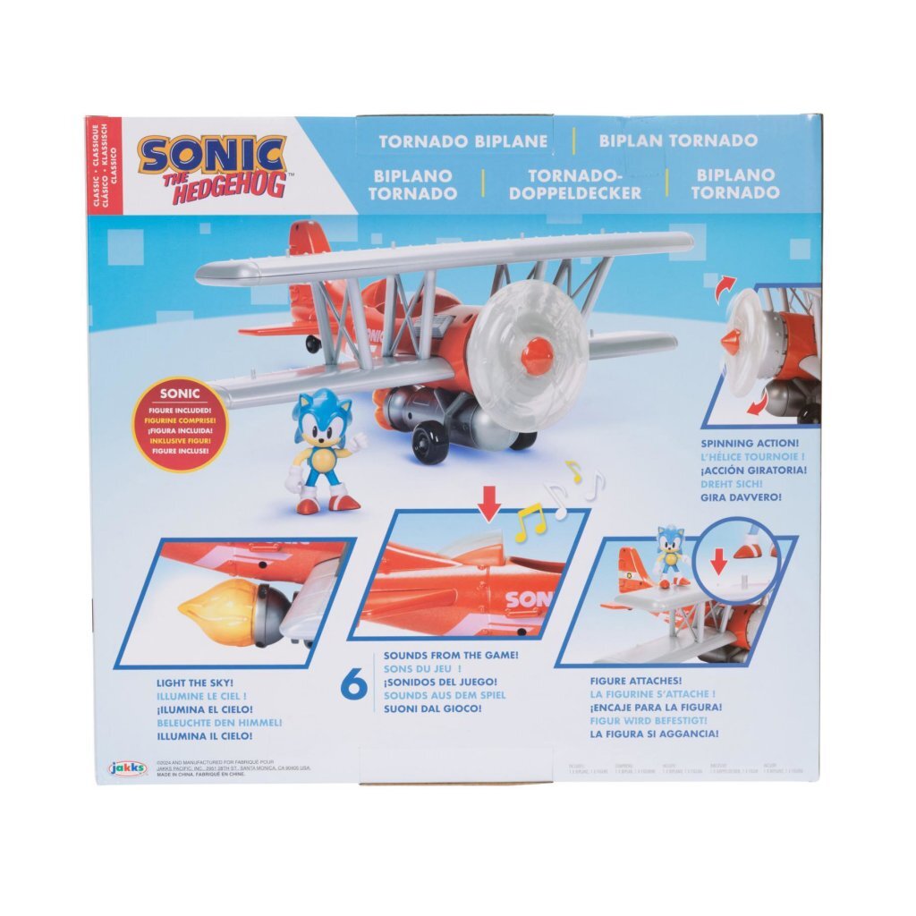 Other brands Sonic Tornado Biplane including 6.5 cm figure