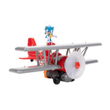 Sonic tornado biplane including 6.5cm figure