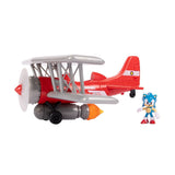 Sonic tornado biplane including 6.5cm figure