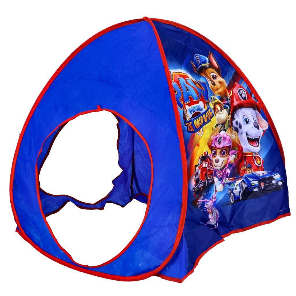 Paw patrol pop-up tent blue red