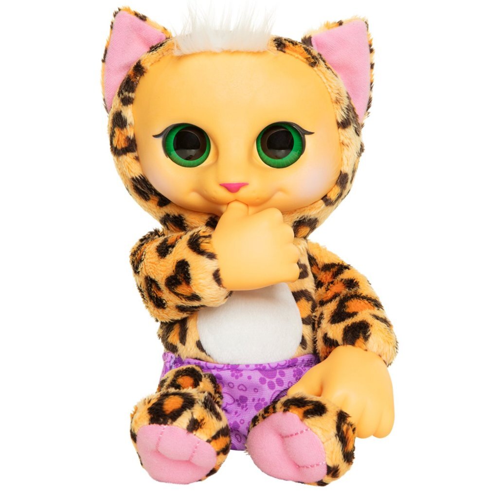 Jakks állat babák leopárd + hang