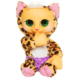 Jakks állat babák leopárd + hang