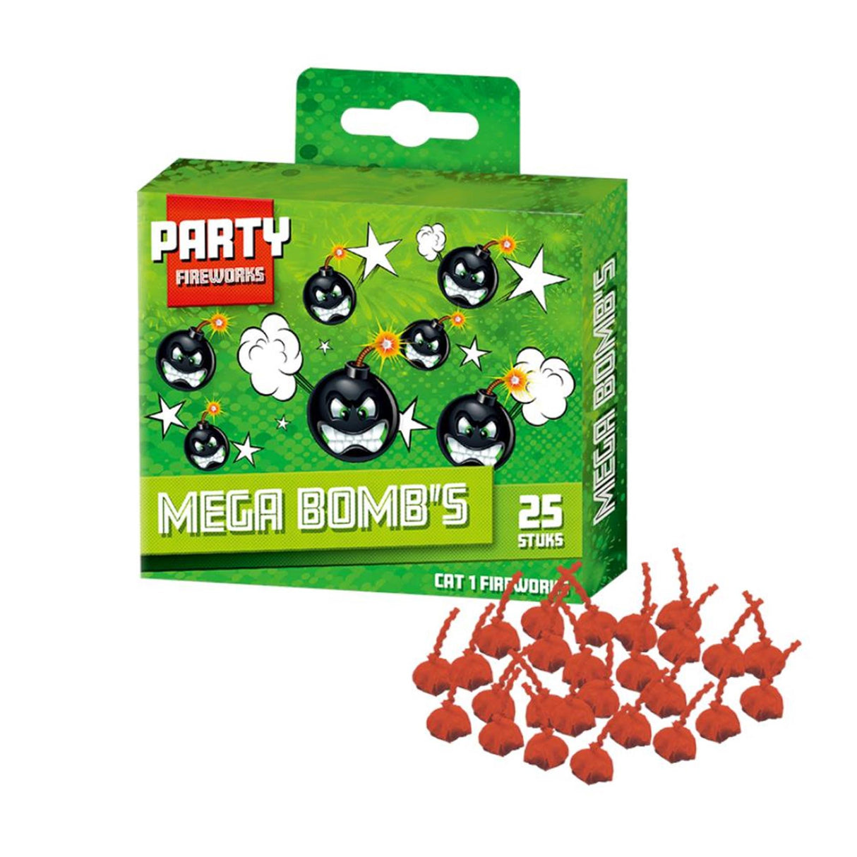 Party fireworks vuurwerk mega bombs