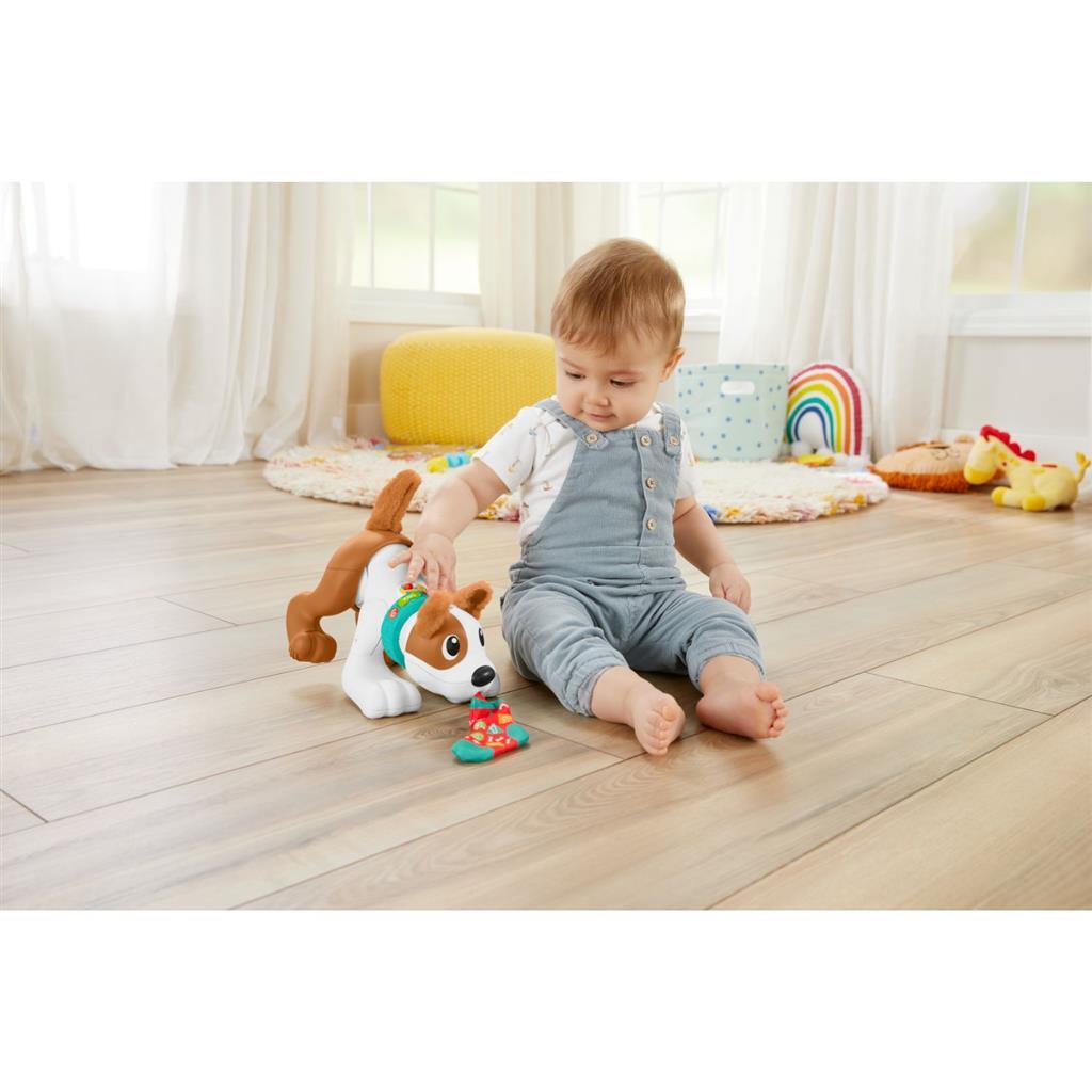 Fisher Price Crawl with Me Puppy + Light and Sound