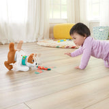 Fisher Price Crawl with Me Puppy + Light and Sound