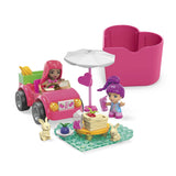 Mega bloks mega barbie color reveal convertible building toys