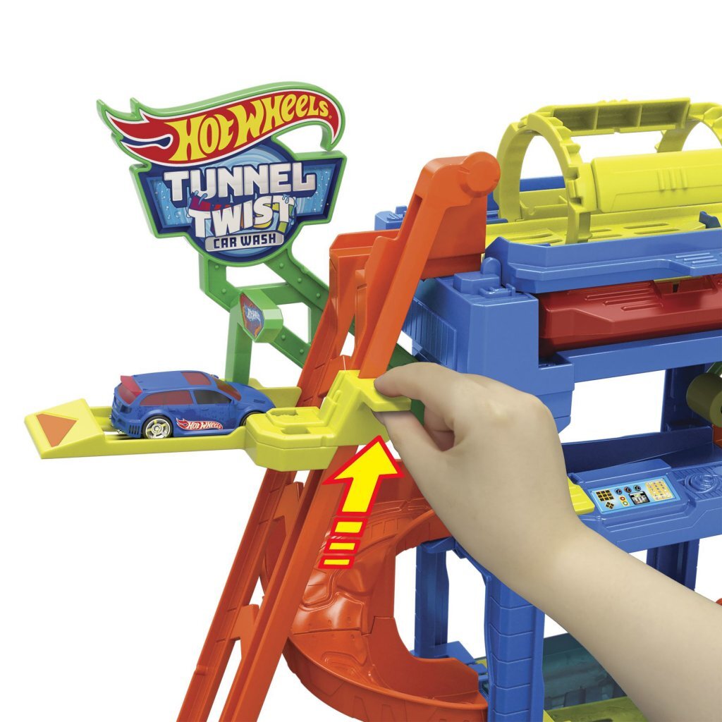 Mattel Hot Wheels City Tunnel Twist Autowasch