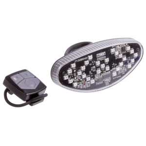 Ventura rear light with turn signal wireless 4 functions USB rechargeable