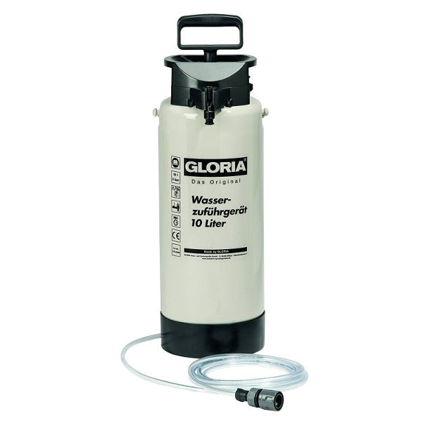 Gloria water supply device 10 liters plastic complete