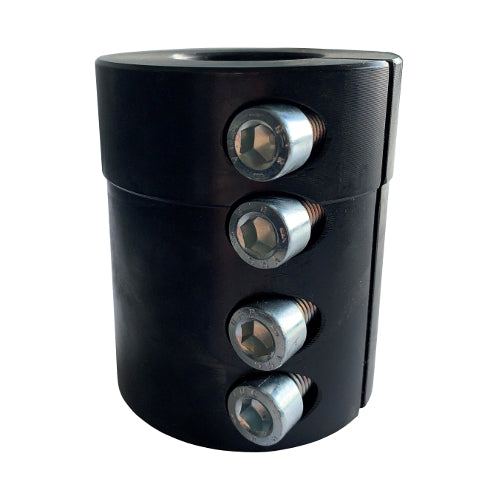 Coupling for cowcleaner duo