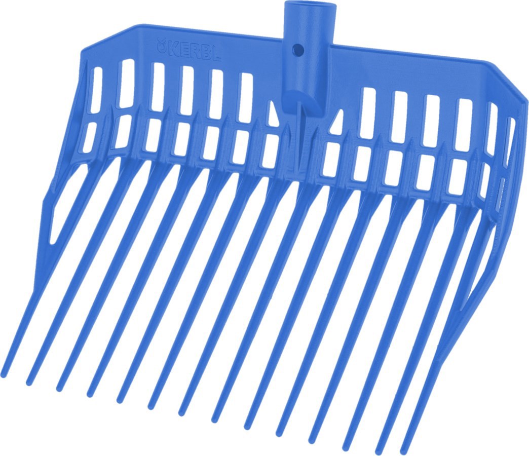 Mm eurotool fig fork mini plastic blue loose