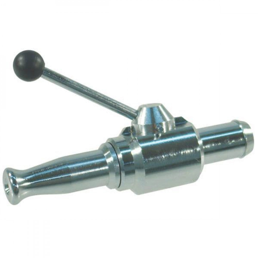 Låsbar jetsprøjte messing krom 34 x 19 mm grommet hane