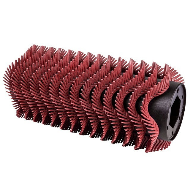 Escova de metal de nylon resistente vermelha Maxxbrush batávia