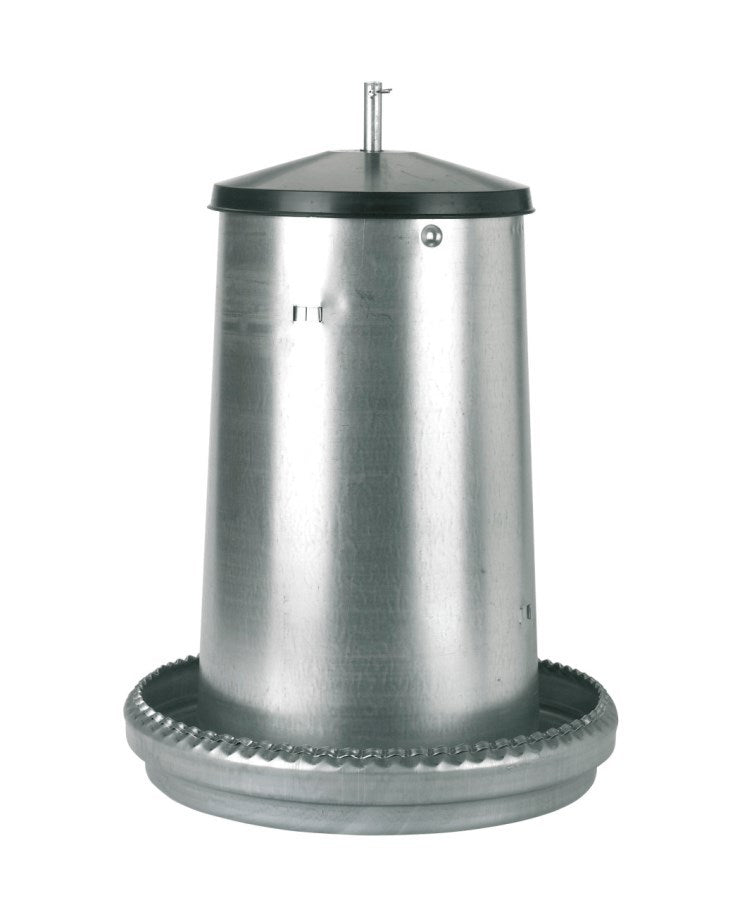 Producten voerautomaat verzinkt 18kg