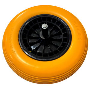 Mm never leak again PU wheel 400x8 axle 20cm