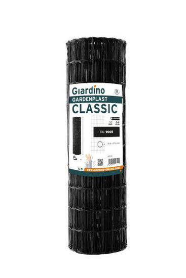 Giardino producten gaas gardenplast classic 102m x 10m ral 9005 zwart
