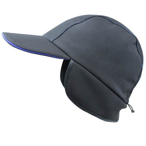 Softshell kasket med ørevarmer sort