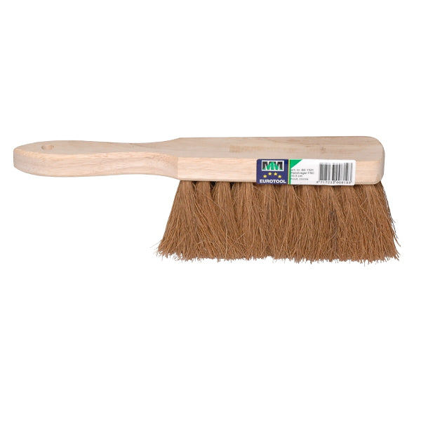 Mm eurotool hand brush fsc 29cm wood unlacquered coir mm