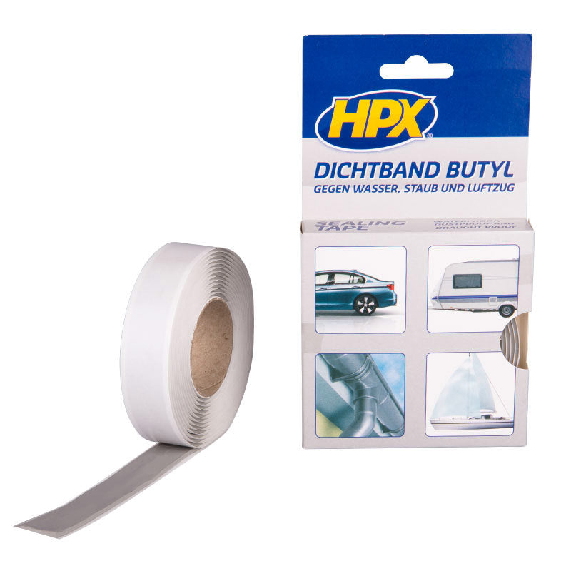 Hpx butyl forseglingstape grå 20mm x 3m
