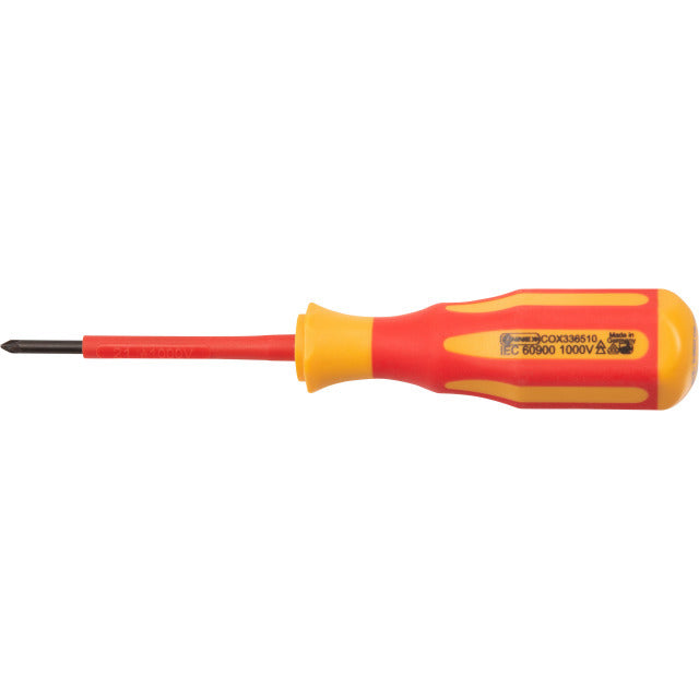 Connex screwdriver cross pz1 80mm insulated 1kv