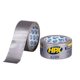 Hpx producten duct tape reparatietape grijs 48mm x 10m