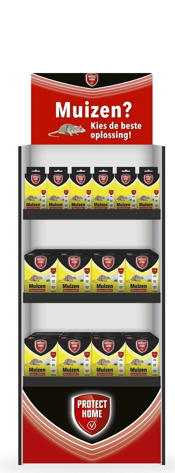Protect home display ratones protecthome express pasta