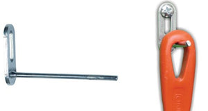 Connex gancho simple recto 46x80x4mm