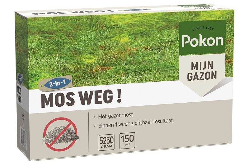 Pokon muschio via 150 mq 5250 gr