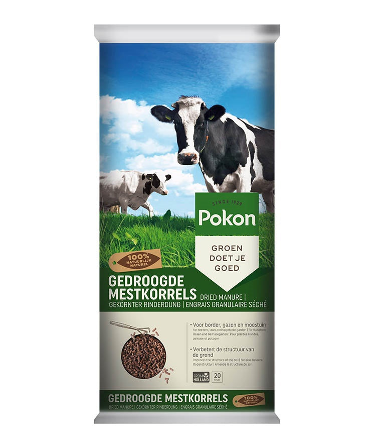 Pokon torkad gödselpellet 20kg