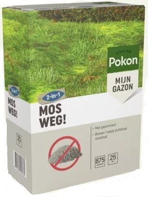 Pokon moss away 875gr for 25m2