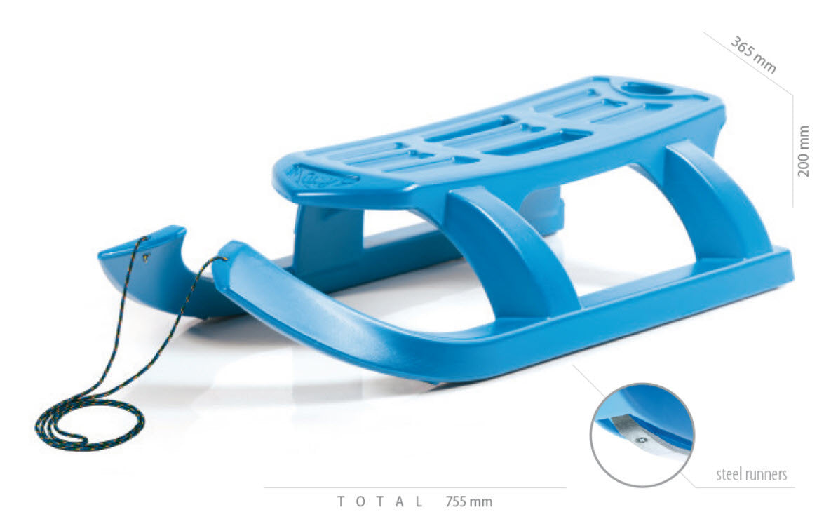 Slitta freccia in plastica 76cm con coulisse