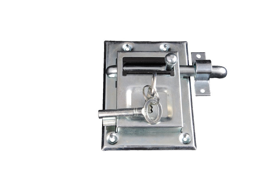 Waelbers sliding bolt lock 85x115mm galvanized