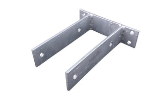 Waelbers u pergola support on plate 91mm fv