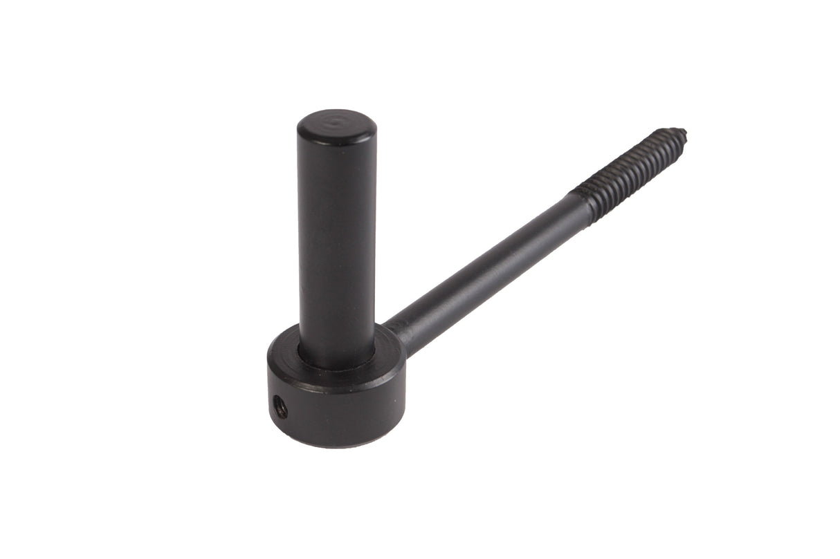 Waelbers den monterbare skrue tommelfinger 16mm sort coated