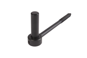 Waelbers den monterbare skrue tommelfinger 16mm sort coated