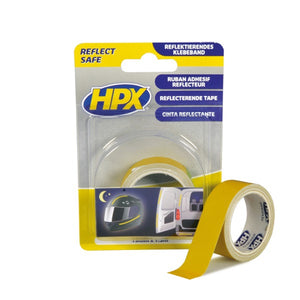 Hpx reflective tape yellow 19mm 150 mtr