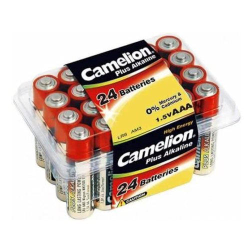 Camelion AAA alkaline batteries per 24