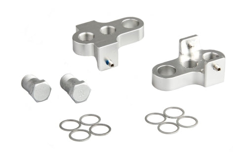 Mirage Crank Turters mat Edelstol Bolt Aluminium T6 Sëlwer