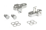Mirage Crank Turters mat Edelstol Bolt Aluminium T6 Sëlwer