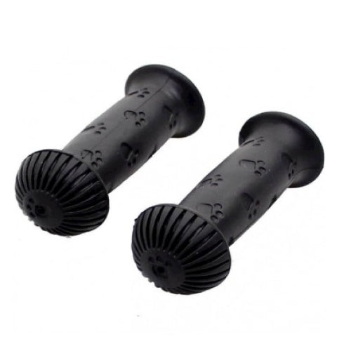 Manico per biciclette per bambini widek - nero di base, 100 mm, gomma